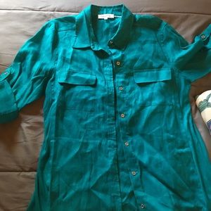 Blue Calvin Klein Shirt